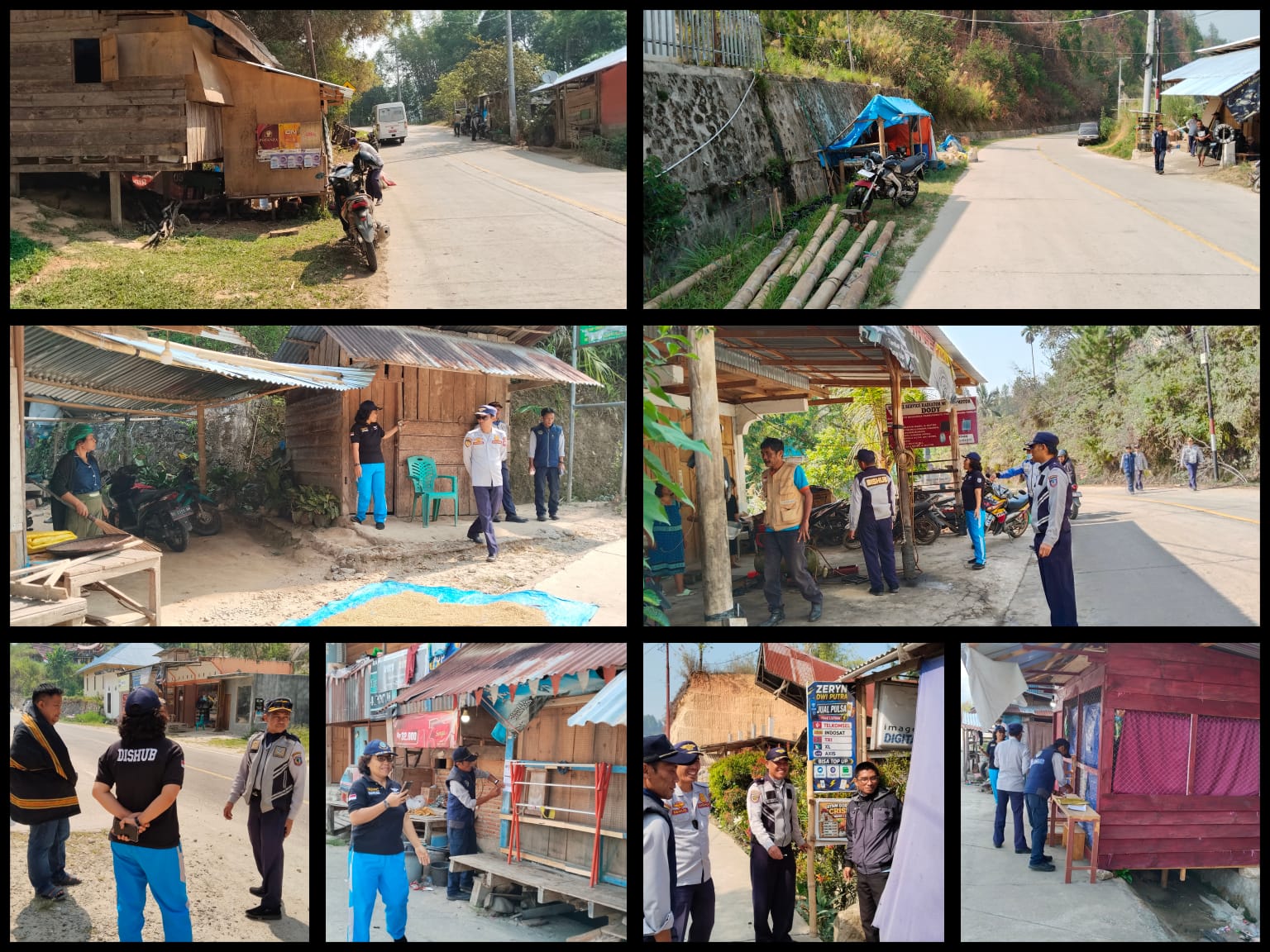 DINAS PERHUBUNGAN KABUPATEN MAMASA GELAR SOSIALISASI PENATAAN BANGUNAN DI POROS JALAN NASIONAL DESA RAMBU SARATU – DESA LAMBANAN